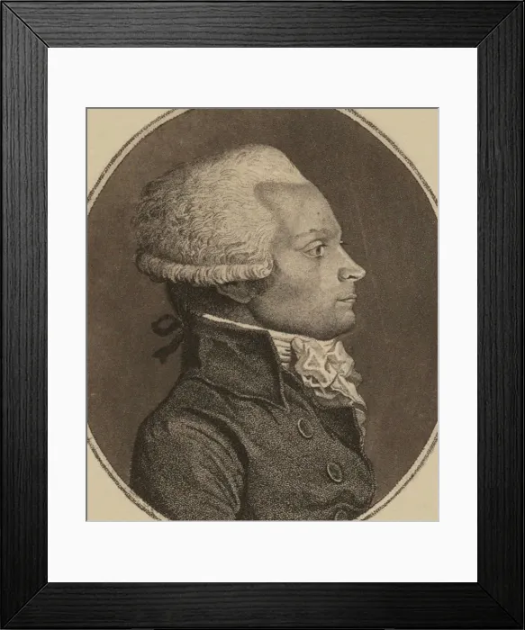 Framed Print : Maximilien de Robespierre (1758-1794), 1794 Framed Print : Maximilien de Robespierre (1758-1794), 1794