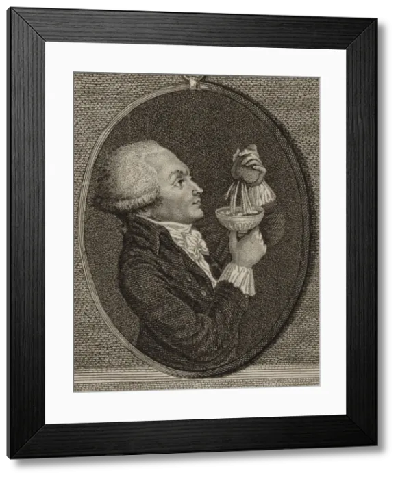 Framed Print : Maximilien de Robespierre (1758-1794), 1796 Framed Print : Maximilien de Robespierre (1758-1794), 1796
