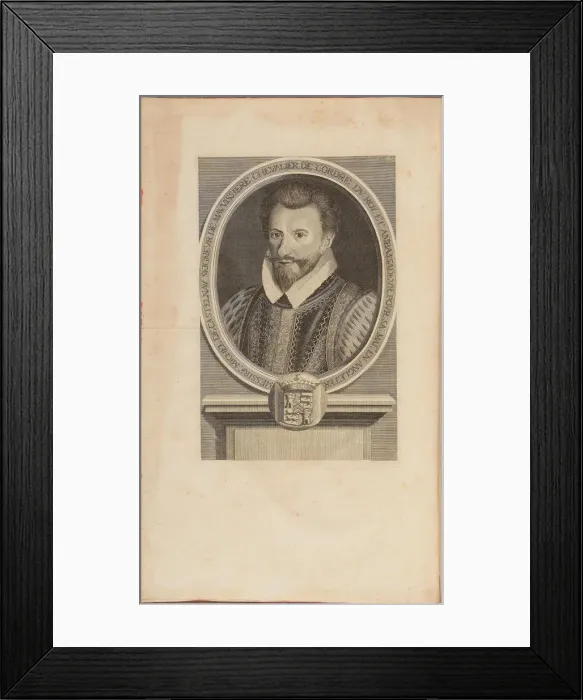 Framed Print : Michel de Castelnau (1517-1592), seigneur de La Mauvissiere, 1731 Framed Print : Michel de Castelnau (1517-1592), seigneur de La Mauvissiere, 1731