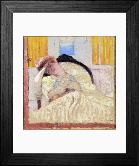 Framed Print : Misia assise dans une bergere, dit Nonchaloir, 1901 Framed Print : Misia assise dans une bergere, dit Nonchaloir, 1901
