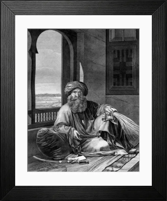 Framed Print : Murad Bey (1750-1801), 1809 Framed Print : Murad Bey (1750-1801), 1809