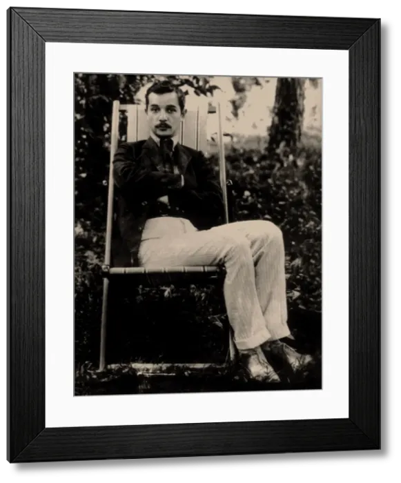 Framed Print : Portrait of the poet Sasha Chorny (1880-1932), 1900s Framed Print : Portrait of the poet Sasha Chorny (1880-1932), 1900s