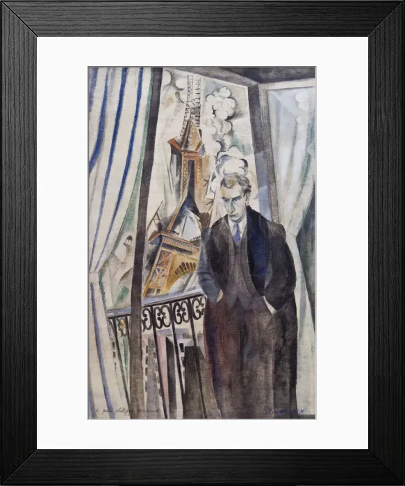 Framed Print : Portrait of the poet Philippe Soupault (1897-1990), 1922 Framed Print : Portrait of the poet Philippe Soupault (1897-1990), 1922