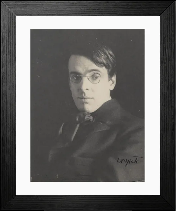 Framed Print : Portrait of the poet William Butler Yeats (1865-1939), 1903 Framed Print : Portrait of the poet William Butler Yeats (1865-1939), 1903