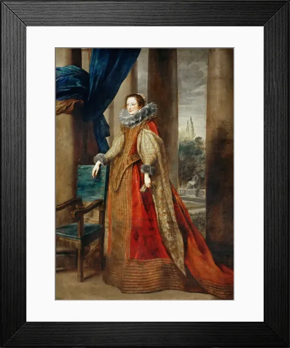Framed Print : Noble Genoese (Marquise Geronima Spinola-Doria), ca 1627 Framed Print : Noble Genoese (Marquise Geronima Spinola-Doria), ca 1627