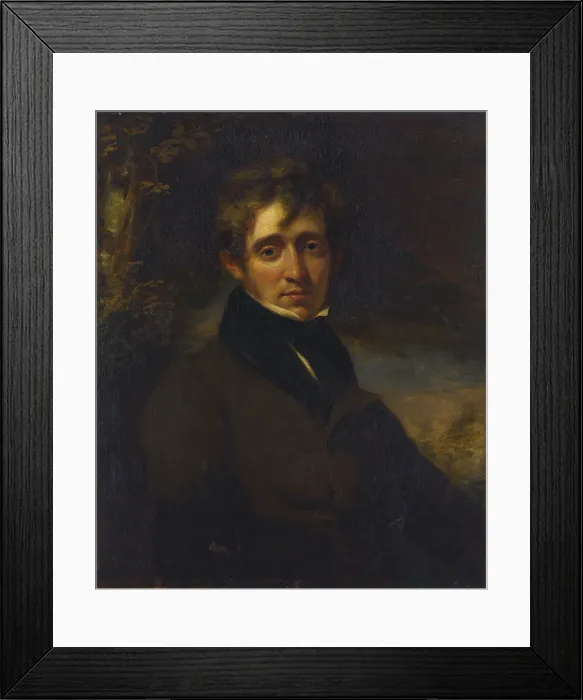 Framed Print : Portrait of the poet Thomas Moore (1779-1852), 1790s Framed Print : Portrait of the poet Thomas Moore (1779-1852), 1790s