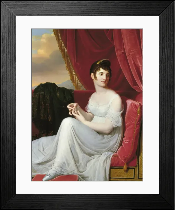 Framed Print : Portrait of Theresa Cabarrus, Madame Tallien (1773-1835), 1806 Framed Print : Portrait of Theresa Cabarrus, Madame Tallien (1773-1835), 1806