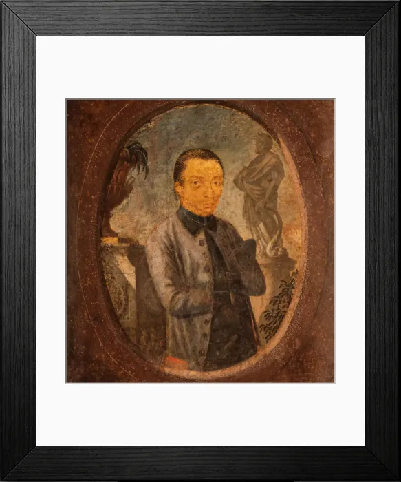 Framed Print : Portrait of the sculptor Antonio Francisco Lisboa, called Aleijadinho (1738-1814) Framed Print : Portrait of the sculptor Antonio Francisco Lisboa, called Aleijadinho (1738-1814)