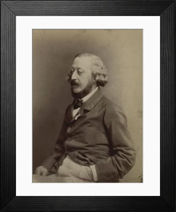 Framed Print : Portrait of the pianist and composer Stephen Heller (1813-1888), ca 1860 Framed Print : Portrait of the pianist and composer Stephen Heller (1813-1888), ca 1860
