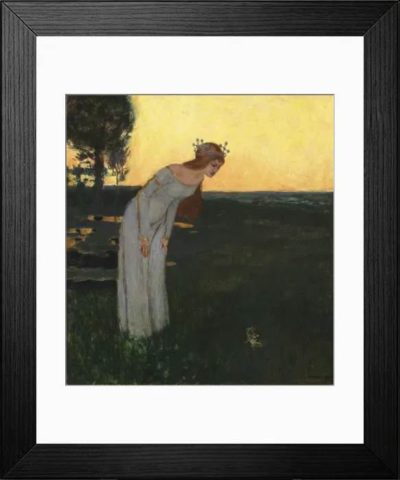 Framed Print : Once upon a time, 1891 Framed Print : Once upon a time, 1891