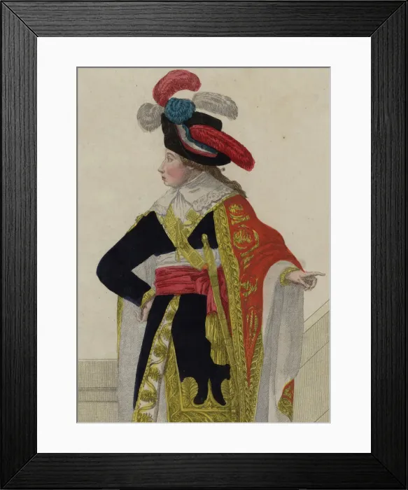 Framed Print : Philippe-Antoine Merlin de Douai (1754-1838), 1797-1799 Framed Print : Philippe-Antoine Merlin de Douai (1754-1838), 1797-1799