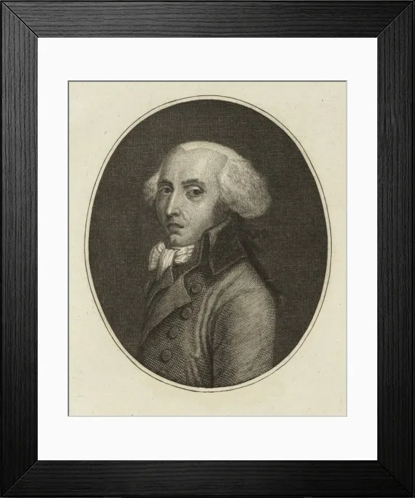 Framed Print : Pierre Dezoteux de Cormatin (1753-1812), 1797 Framed Print : Pierre Dezoteux de Cormatin (1753-1812), 1797