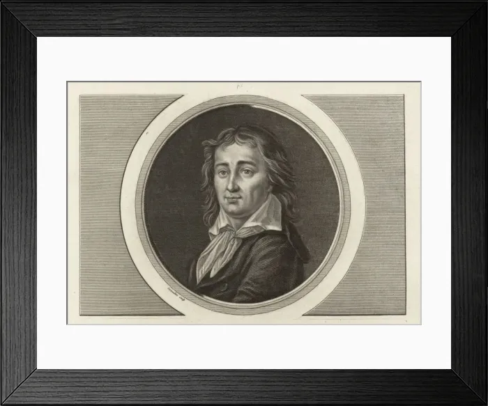 Framed Print : Pierre-Gaspard Chaumette (1763-1793), 1790s Framed Print : Pierre-Gaspard Chaumette (1763-1793), 1790s