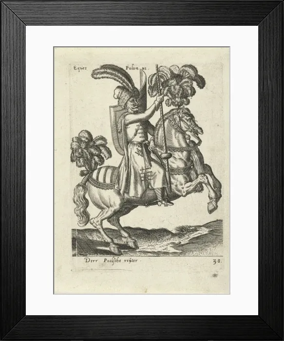 Framed Print : Polish rider, 1577 Framed Print : Polish rider, 1577