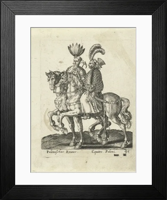 Framed Print : Polish rider, 1577 Framed Print : Polish rider, 1577