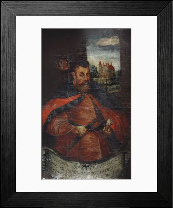Framed Print : Portrait of Aleksander Korwin Gosiewski, First Half of 17th cen Framed Print : Portrait of Aleksander Korwin Gosiewski, First Half of 17th cen