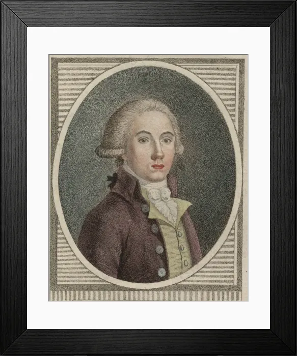 Framed Print : Portrait of Antoine-Pierre-Joseph-Marie Barnave (1761-1793), 1790 Framed Print : Portrait of Antoine-Pierre-Joseph-Marie Barnave (1761-1793), 1790