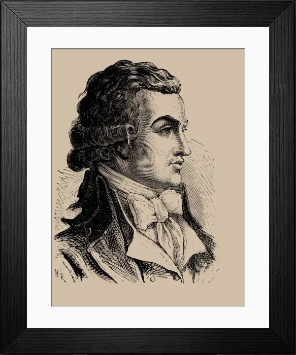 Framed Print : Portrait of Antoine-Pierre-Joseph-Marie Barnave (1761-1793), 1889 Framed Print : Portrait of Antoine-Pierre-Joseph-Marie Barnave (1761-1793), 1889