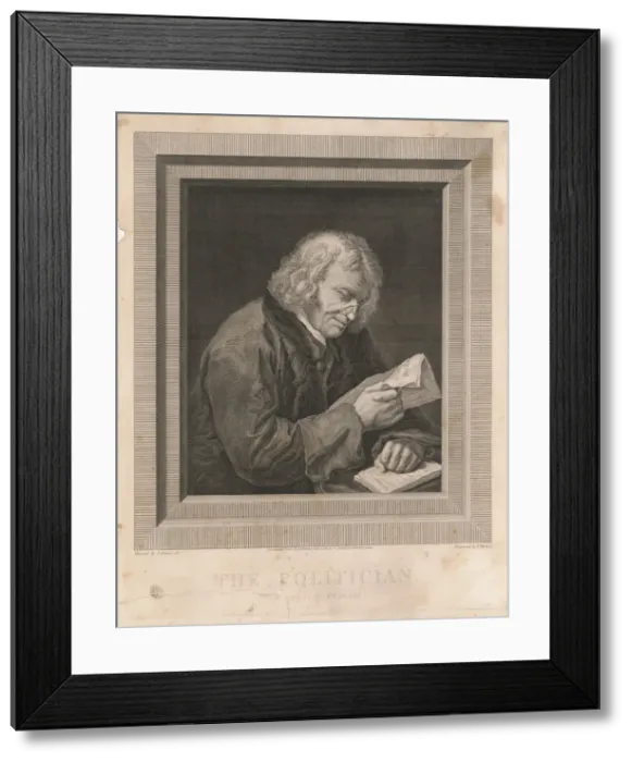 Framed Print : Portrait of Benjamin Franklin Framed Print : Portrait of Benjamin Franklin