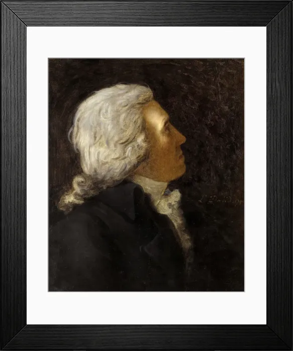Framed Print : Portrait of Bertrand Barere de Vieuzac (1755-1841), 1790 Framed Print : Portrait of Bertrand Barere de Vieuzac (1755-1841), 1790