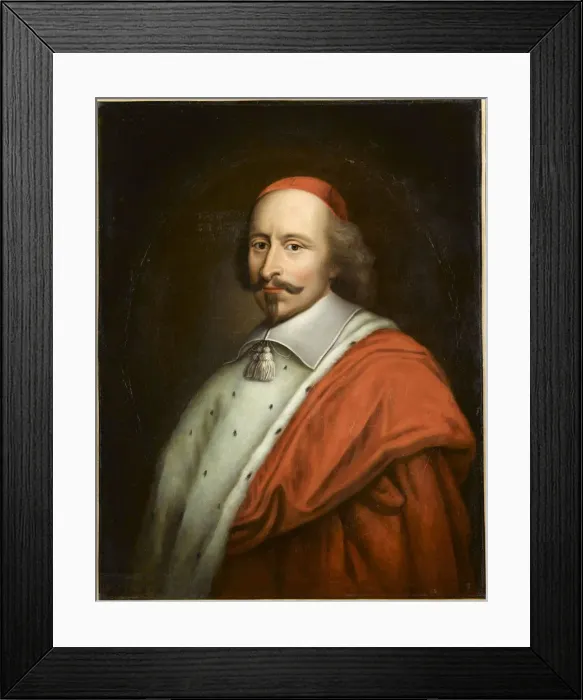 Framed Print : Portrait of Cardinal Jules Mazarin (1602-1661), First Half of 17th cen Framed Print : Portrait of Cardinal Jules Mazarin (1602-1661), First Half of 17th cen