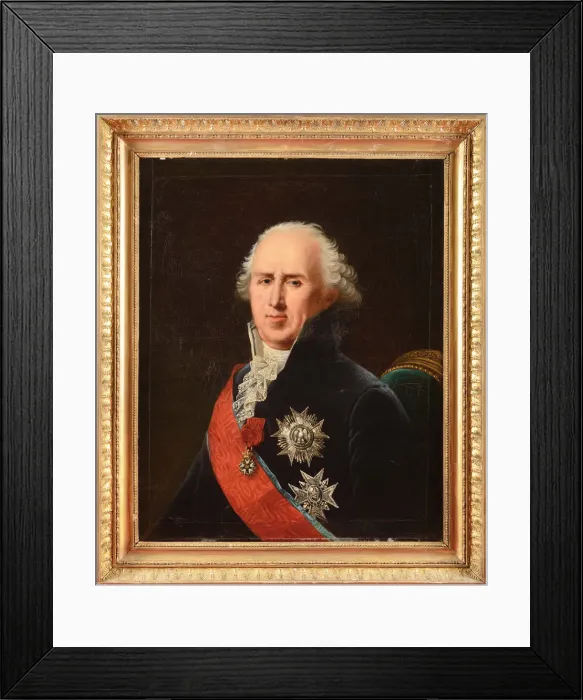 Framed Print : Portrait of Charles-Francois Lebrun (1739-1824), duc de Plaisance, 1808 Framed Print : Portrait of Charles-Francois Lebrun (1739-1824), duc de Plaisance, 1808