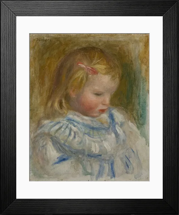 Framed Print : Portrait of Coco, c. 1903 Framed Print : Portrait of Coco, c. 1903