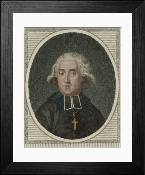 Framed Print : Portrait of Claude Fauchet (1744-1793), 1791 Framed Print : Portrait of Claude Fauchet (1744-1793), 1791