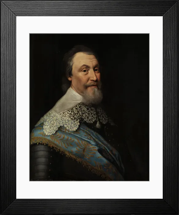 Framed Print : Portrait of Count Axel Oxenstierna (1583-1654) Framed Print : Portrait of Count Axel Oxenstierna (1583-1654)