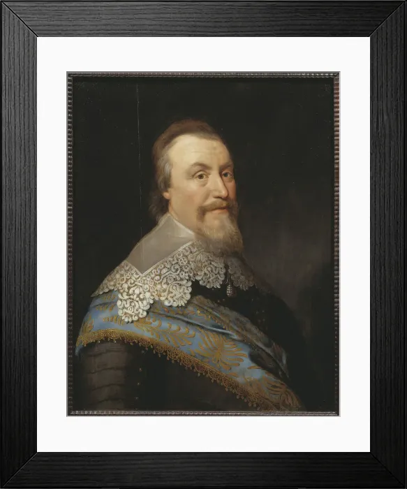 Framed Print : Portrait of Count Axel Oxenstierna (1583-1654) Framed Print : Portrait of Count Axel Oxenstierna (1583-1654)