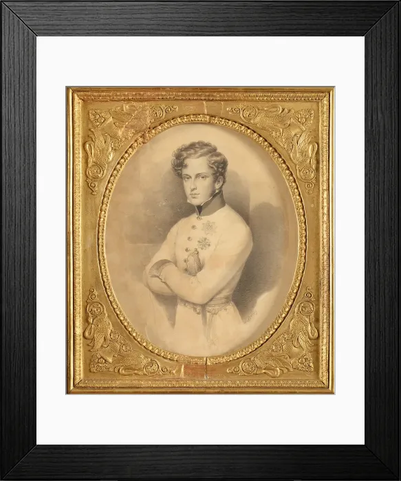 Framed Print : Portrait of Duke of Reichstadt (1811-1832), c. 1830 Framed Print : Portrait of Duke of Reichstadt (1811-1832), c. 1830