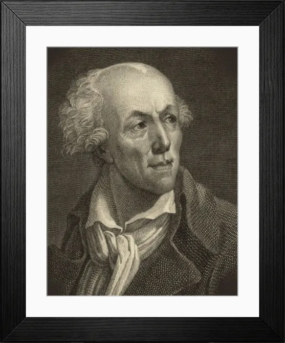 Framed Print : Portrait of Etienne Claviere (1735-1793), ca 1792 Framed Print : Portrait of Etienne Claviere (1735-1793), ca 1792