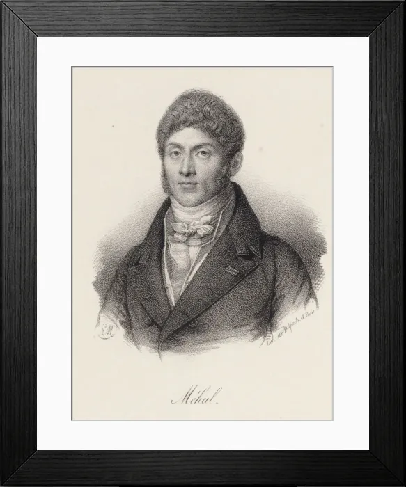 Framed Print : Portrait of Etienne-Nicolas Mehul (1763-1817) Framed Print : Portrait of Etienne-Nicolas Mehul (1763-1817)