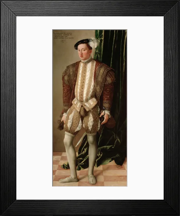 Framed Print : Portrait of Ferdinand II (1529-1595), Archduke of Austria, 1548 Framed Print : Portrait of Ferdinand II (1529-1595), Archduke of Austria, 1548