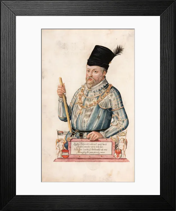 Framed Print : Portrait of Ferdinand II (1529-1595), Archduke of Austria, 1592 Framed Print : Portrait of Ferdinand II (1529-1595), Archduke of Austria, 1592