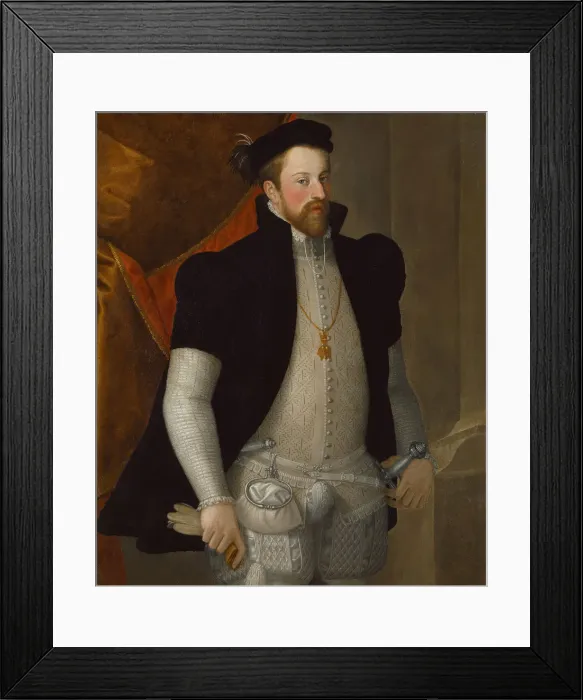 Framed Print : Portrait of Ferdinand II (1529-1595), Archduke of Austria, after 1557 Framed Print : Portrait of Ferdinand II (1529-1595), Archduke of Austria, after 1557