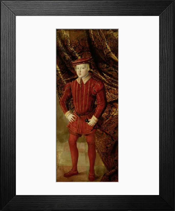 Framed Print : Portrait of Ferdinand II (1529-1595), Archduke of Austria, c. 1540 Framed Print : Portrait of Ferdinand II (1529-1595), Archduke of Austria, c. 1540