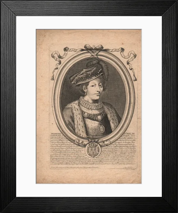 Framed Print : Portrait of Francis II of France (1544-1560), 1679 Framed Print : Portrait of Francis II of France (1544-1560), 1679