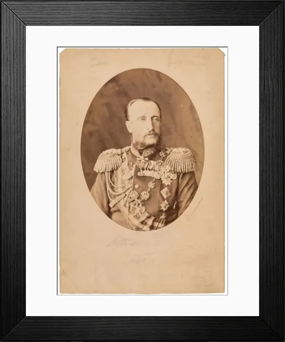 Framed Print : Portrait of Grand Duke Nicholas Nikolaevich (the Elder) of Russia (1831-1891), 1880 Framed Print : Portrait of Grand Duke Nicholas Nikolaevich (the Elder) of Russia (1831-1891), 1880