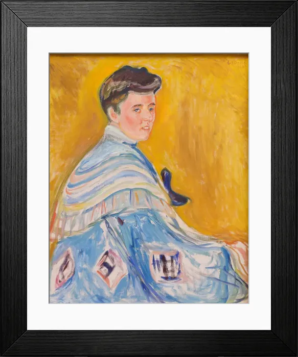 Framed Print : Portrait of Hanni Esche, 1905 Framed Print : Portrait of Hanni Esche, 1905