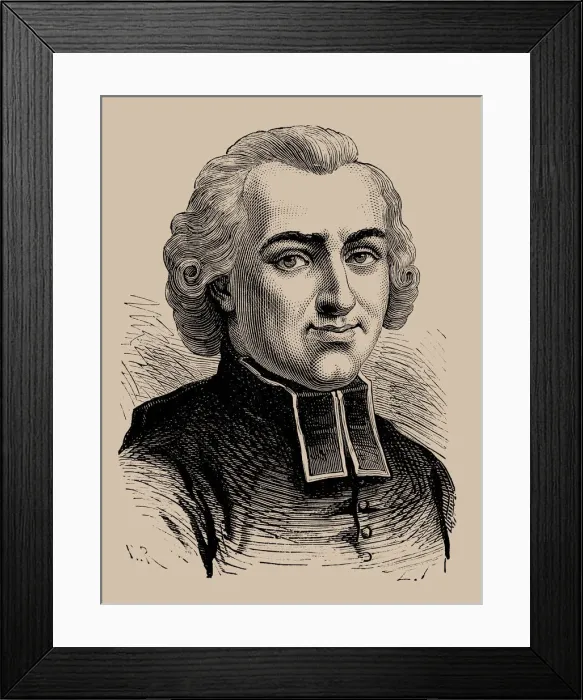 Framed Print : Portrait of Henri Gregoire (1750-1831), 1889