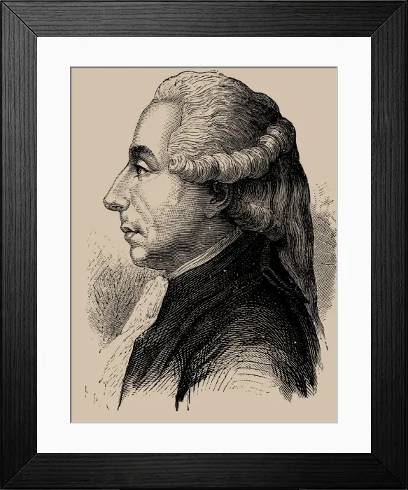 Framed Print : Portrait of Jean Sylvain Bailly (1736-1793), 1889 Framed Print : Portrait of Jean Sylvain Bailly (1736-1793), 1889