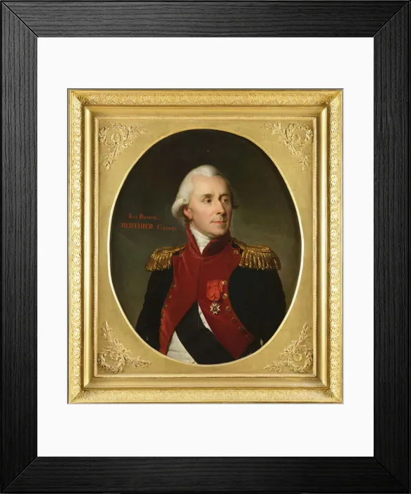 Framed Print : Portrait of Jean-Baptiste Berthier (1721-1804), 1800s Framed Print : Portrait of Jean-Baptiste Berthier (1721-1804), 1800s