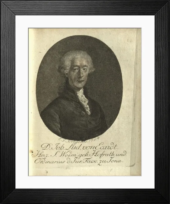 Framed Print : Portrait of Johann Ludwig von Eckardt (1737-1800), 1794 Framed Print : Portrait of Johann Ludwig von Eckardt (1737-1800), 1794