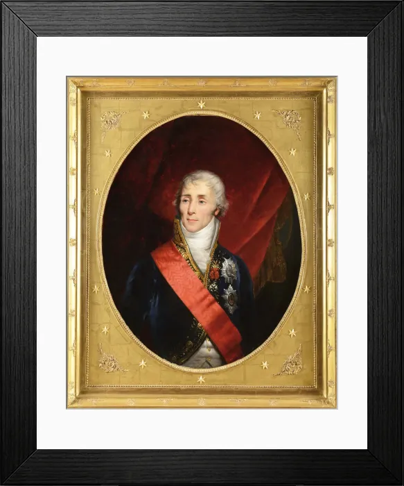 Framed Print : Portrait of Joseph Fouche (1759-1820), Duc d Otrante Framed Print : Portrait of Joseph Fouche (1759-1820), Duc d Otrante