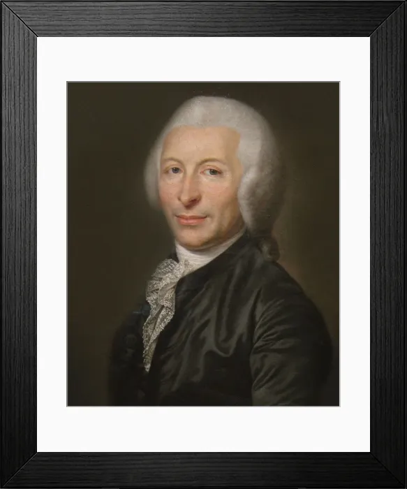 Framed Print : Portrait of Joseph-Ignace Guillotin (1738-1814), Second Half of the 18th cen Framed Print : Portrait of Joseph-Ignace Guillotin (1738-1814), Second Half of the 18th cen