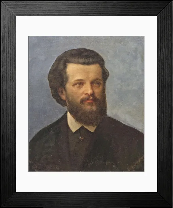 Framed Print : Portrait of Karl Marx (1818-1883), 1851 Framed Print : Portrait of Karl Marx (1818-1883), 1851