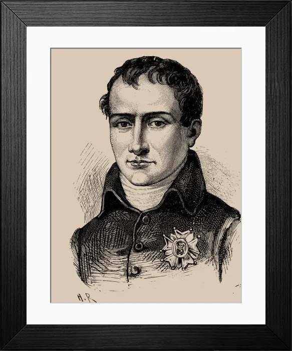 Framed Print : Portrait of King Joseph I of Spain (1768-1844), 1889 Framed Print : Portrait of King Joseph I of Spain (1768-1844), 1889