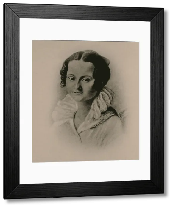 Framed Print : Portrait of Maria Fyodorovna Dostyevskaya (1800-1837), nee Nechaeva, Dostoevskys Mother Framed Print : Portrait of Maria Fyodorovna Dostyevskaya (1800-1837), nee Nechaeva, Dostoevskys Mother