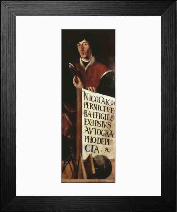 Framed Print : Portrait of Nicolaus Copernicus (1473-1543), 1574 Framed Print : Portrait of Nicolaus Copernicus (1473-1543), 1574